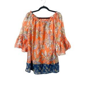 Beach by BeachLunchLounge Pineapple Tropical Beach Coverup Mini‎ Dress